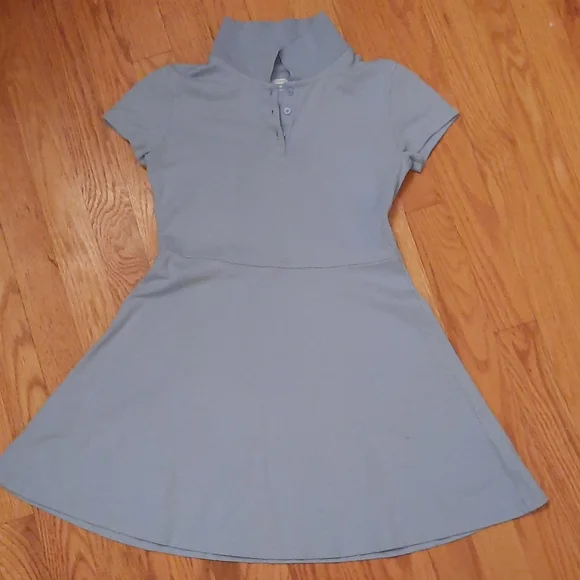 grey skater dress outfit Girls Embellished Skater Dress Online main image 0
